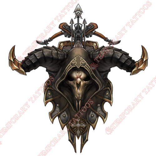 Diablo II Customize Temporary Tattoos Stickers NO.5231